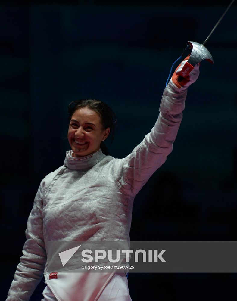 Summer Olumpics 2016. Fencing. Women. Sabre