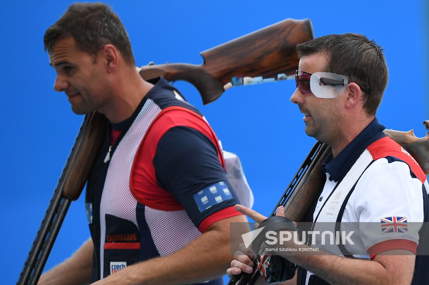 Olympics 2016. Shooting sport. Men. Trap