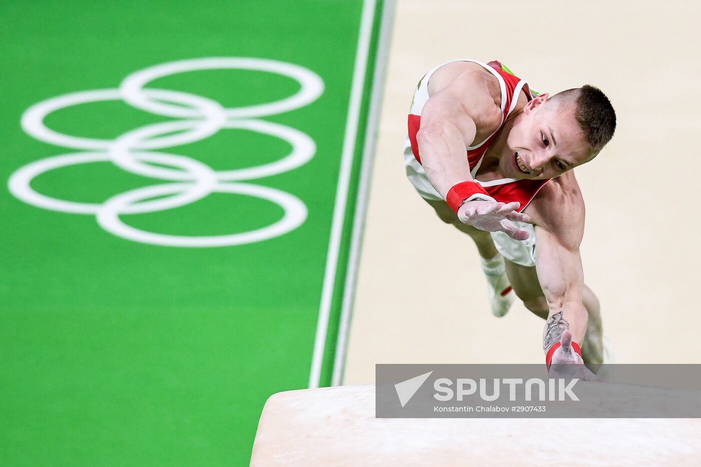 2016 Summer Olympics. Artistic gymnastics. All-around competition