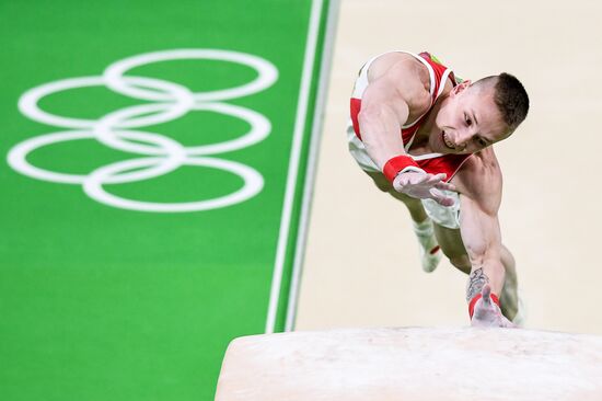2016 Summer Olympics. Artistic gymnastics. All-around competition