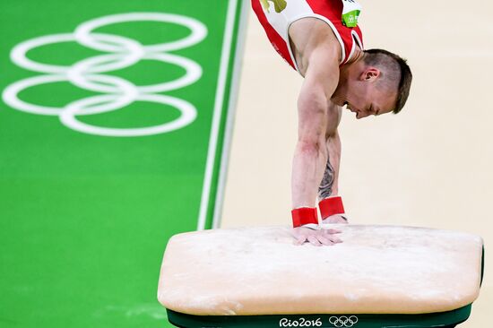 2016 Summer Olympics. Artistic gymnastics. All-around competition