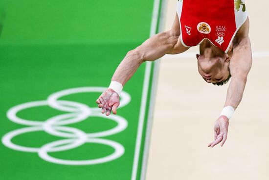 2016 Summer Olympics. Artistic gymnastics. All-around competition
