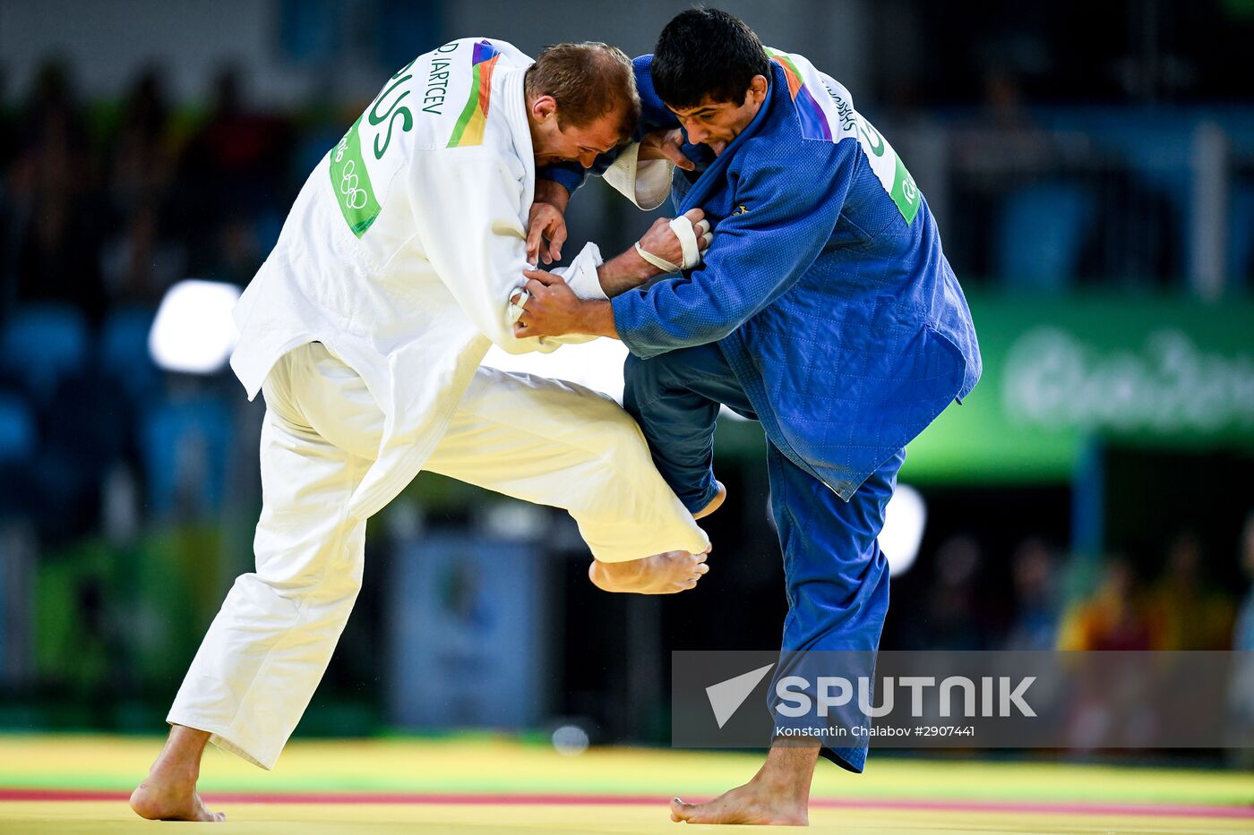 2016 Summer Olympics. Judo. Day Three