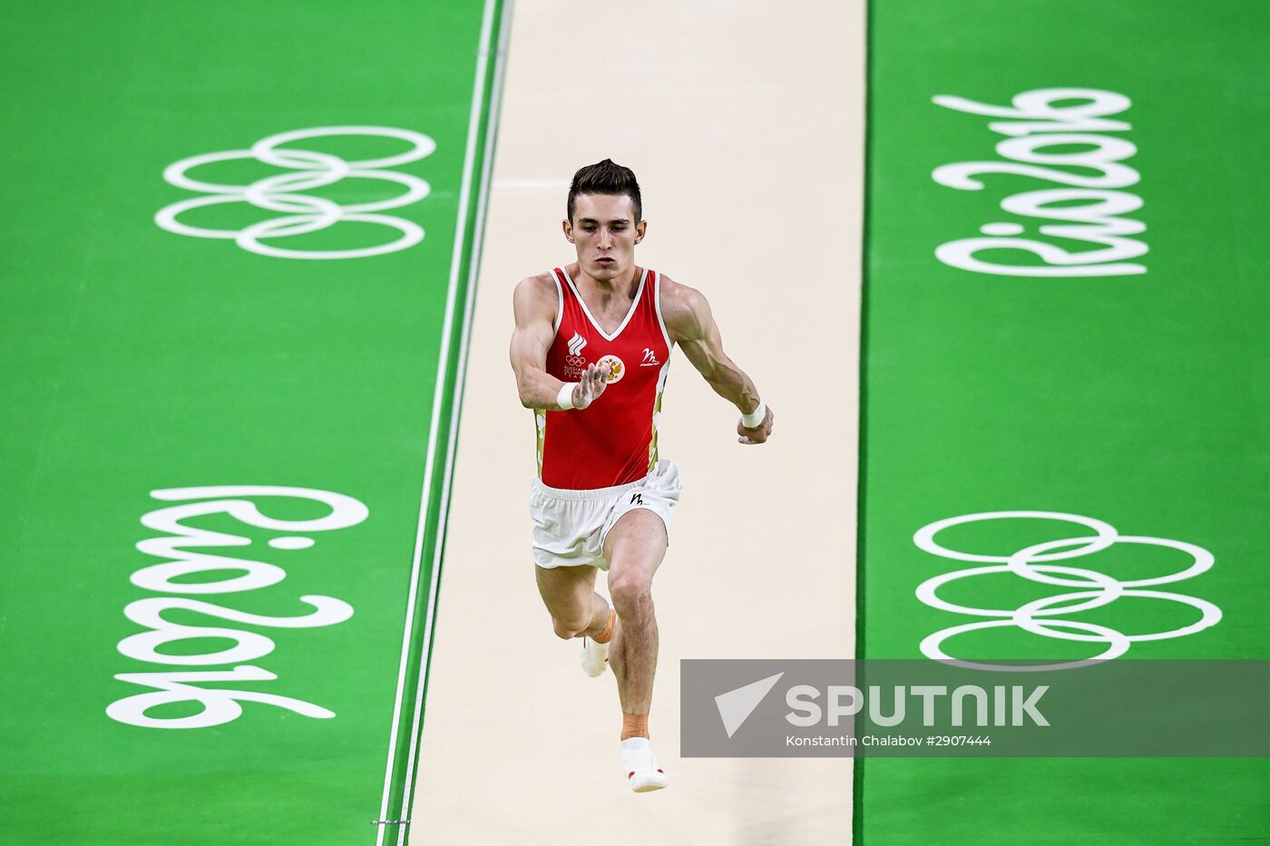 2016 Summer Olympics. Artistic gymnastics. All-around competition