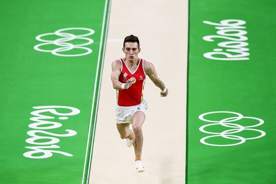 2016 Summer Olympics. Artistic gymnastics. All-around competition