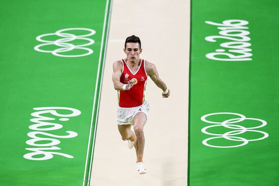 2016 Summer Olympics. Artistic gymnastics. All-around competition