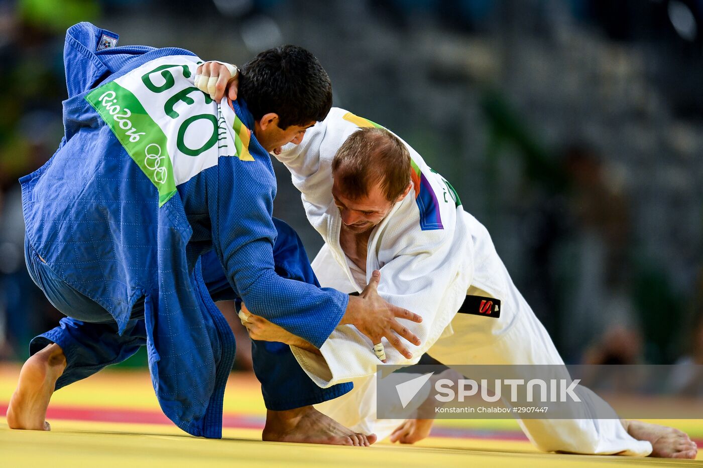 2016 Summer Olympics. Judo. Day Three