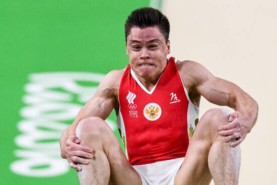 2016 Summer Olympics. Artistic gymnastics. All-around competition