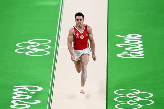 2016 Summer Olympics. Artistic gymnastics. All-around competition
