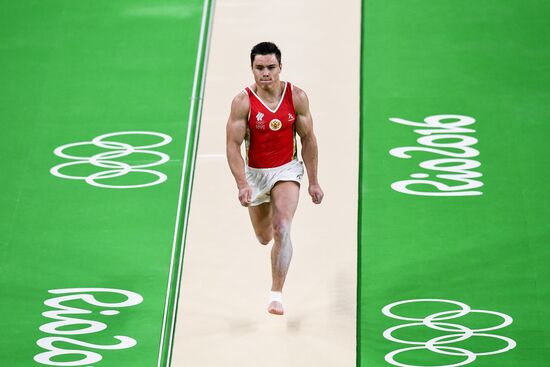 2016 Summer Olympics. Artistic gymnastics. All-around competition