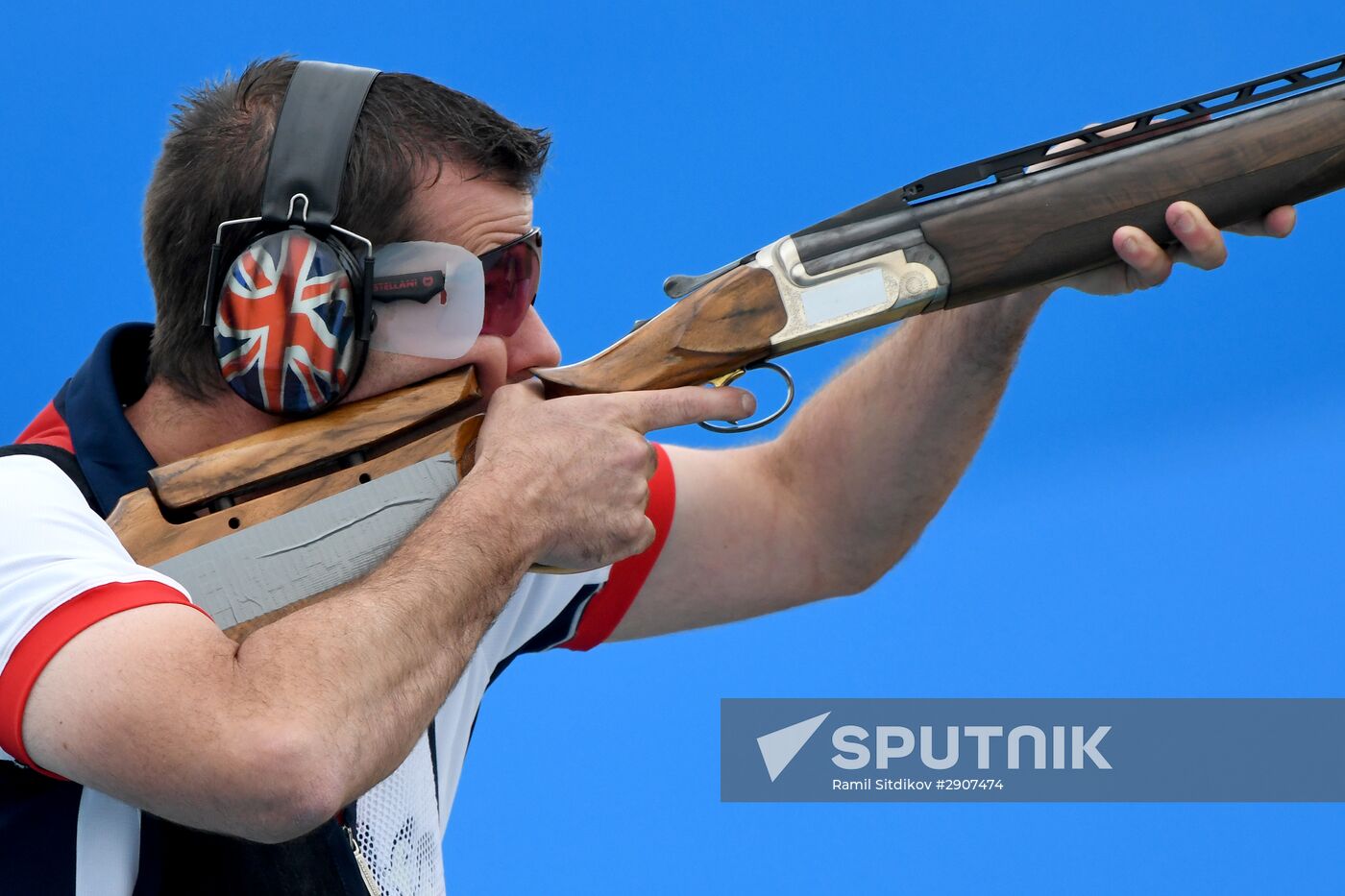 2016 Summer Olympics. Shooting sport. Men. Trap