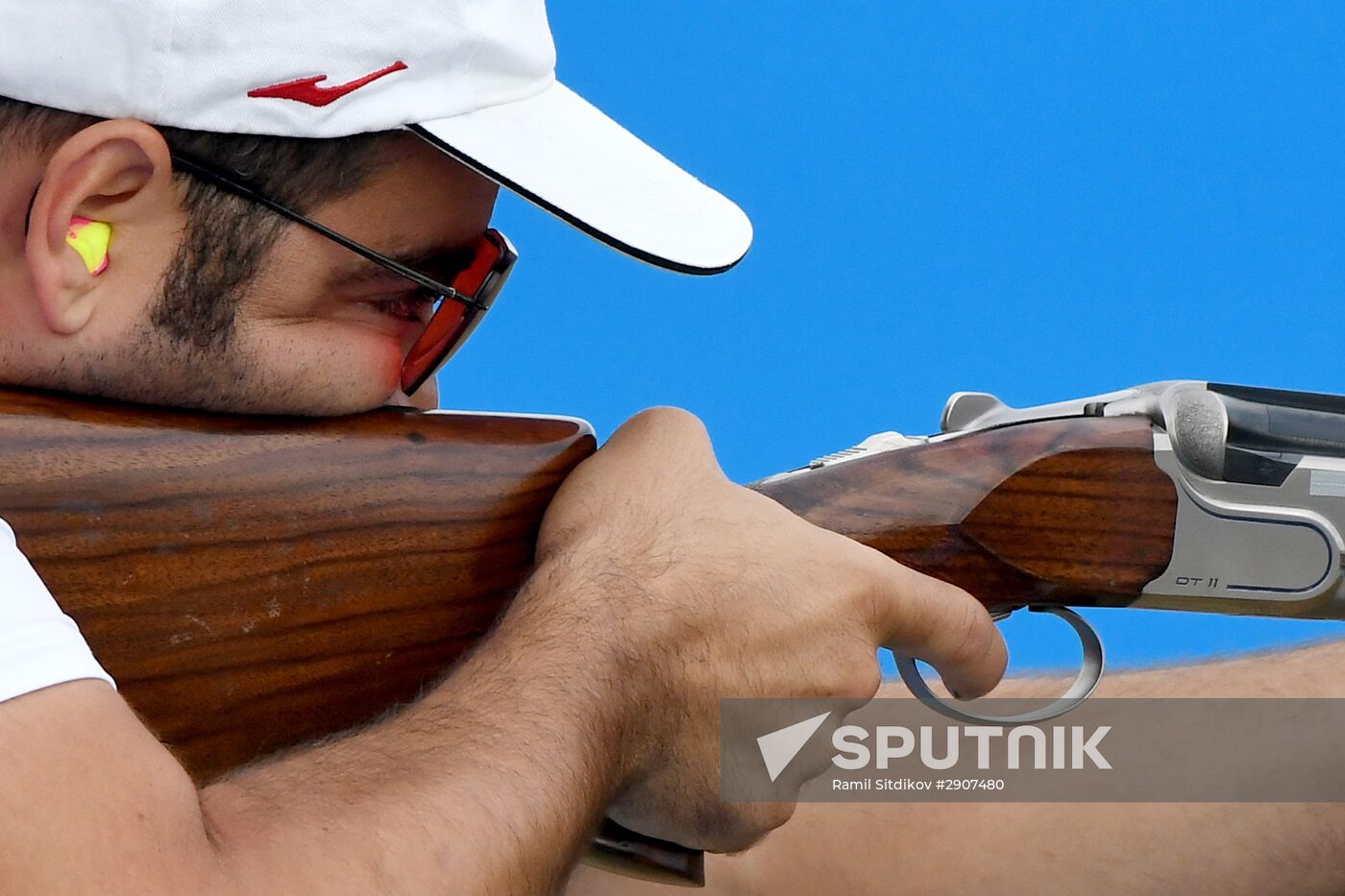 2016 Summer Olympics. Shooting sport. Men. Trap