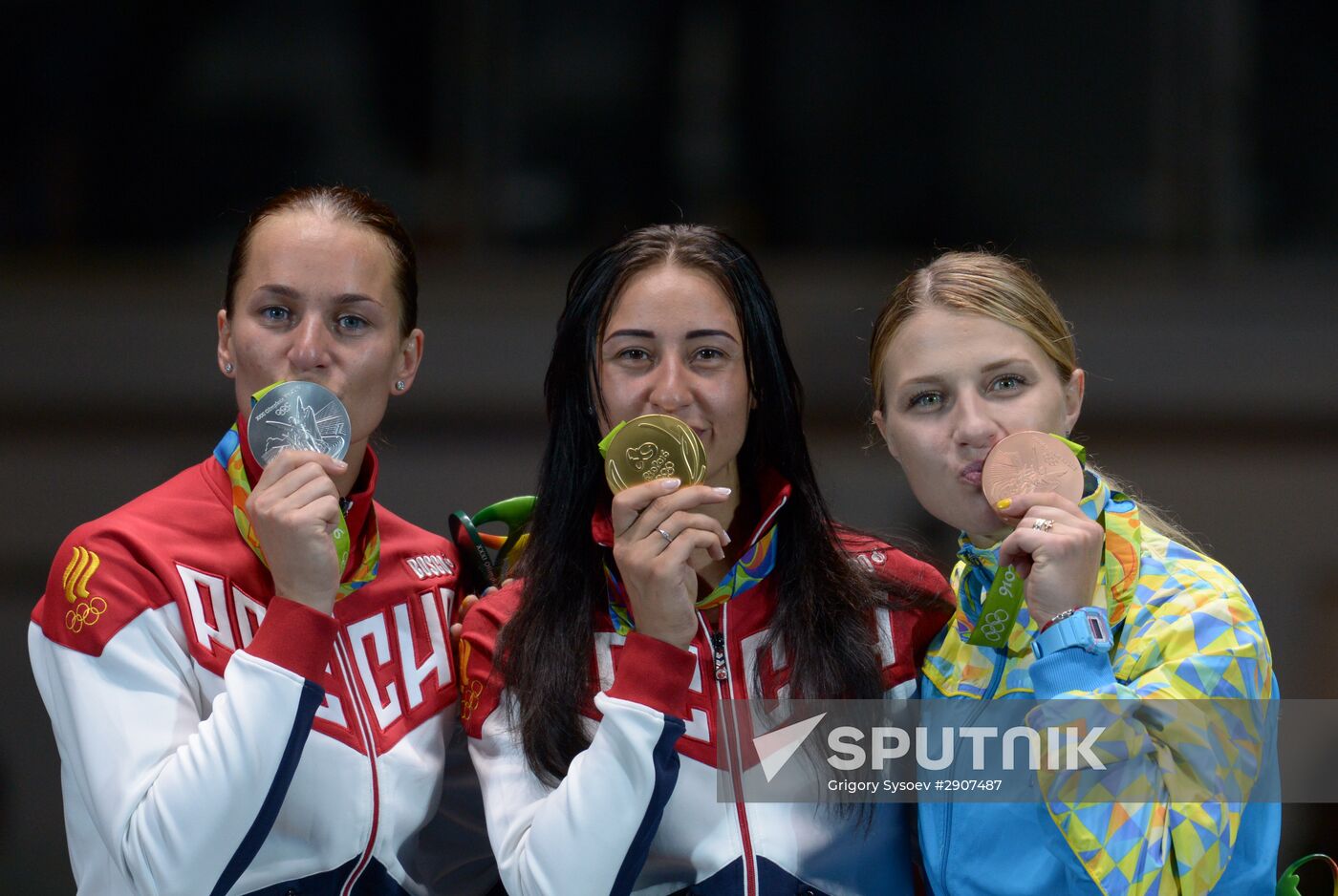 2016 Summer Olympics. Fencing. Women's saber