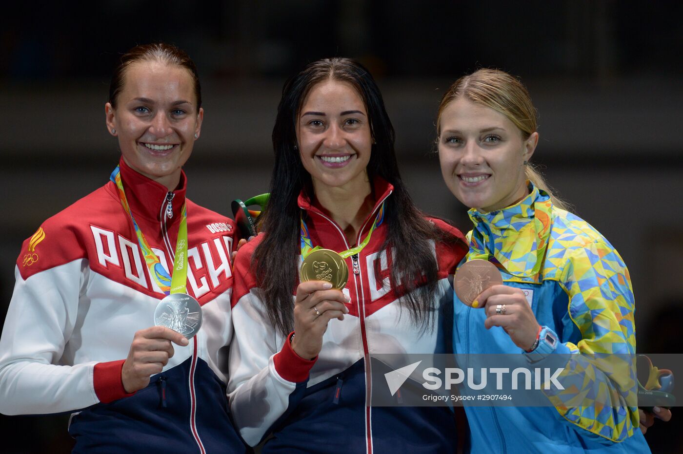 2016 Summer Olympics. Fencing. Women's saber