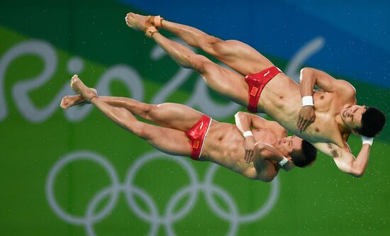 2016 Summer Olympics. Synchronized diving. Men. 10m platform