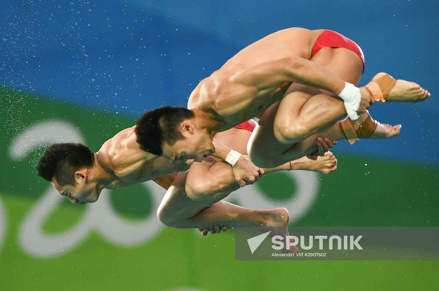 2016 Summer Olympics. Synchronized diving. Men. 10m platform