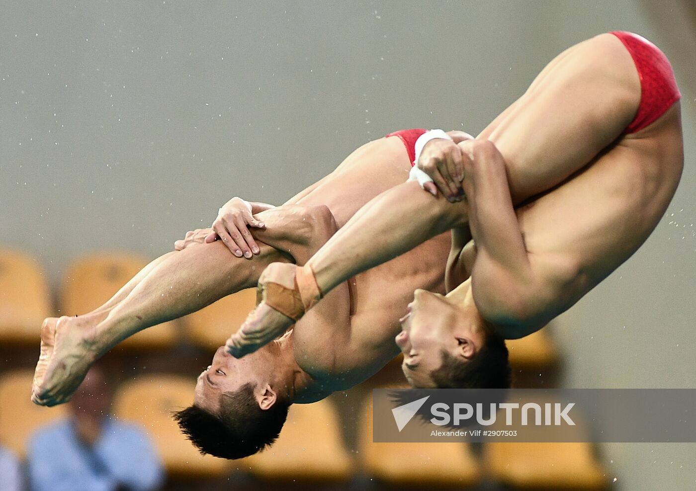 2016 Summer Olympics. Synchronized diving. Men. 10m platform