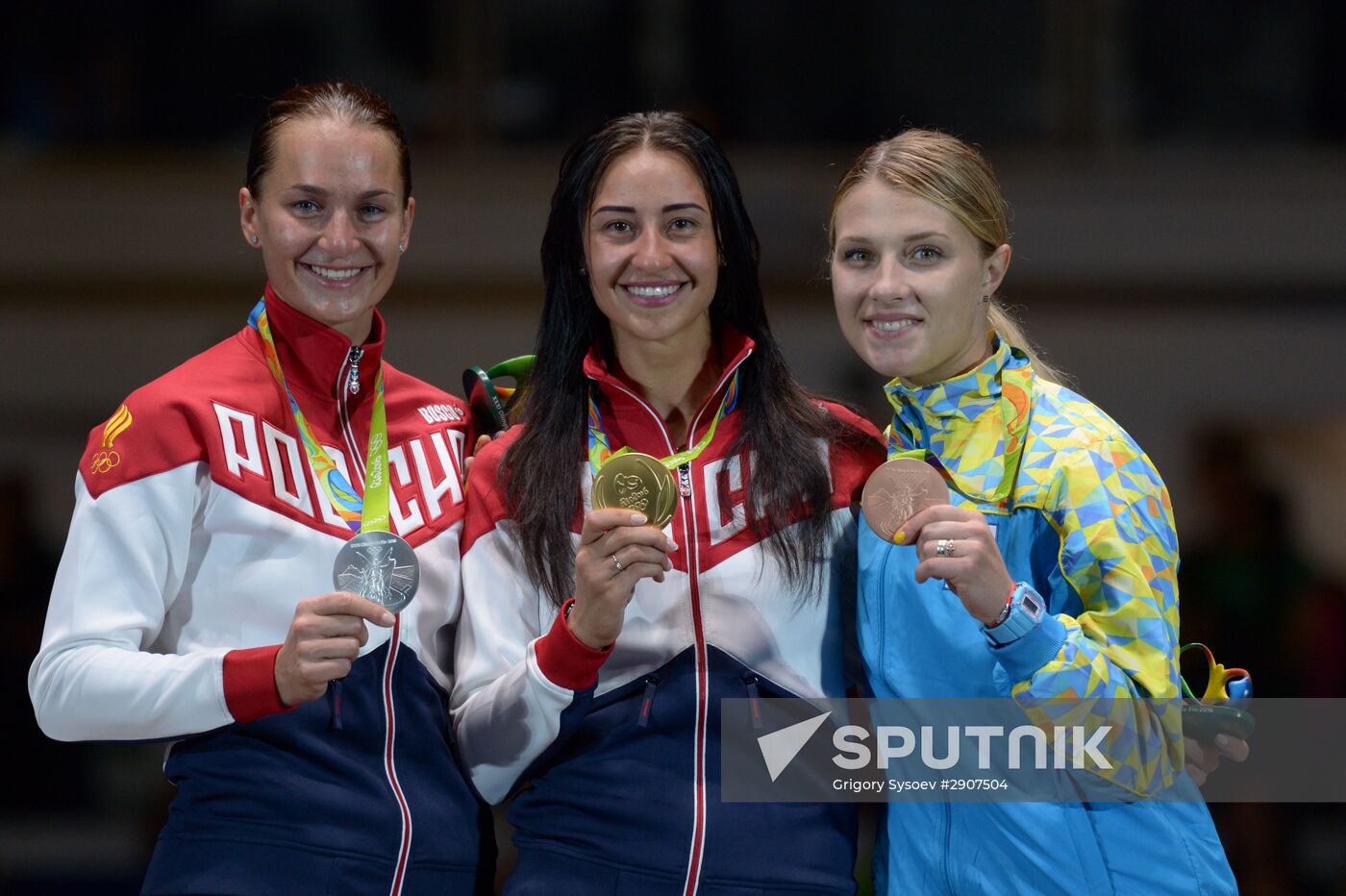 2016 Summer Olympics. Fencing. Women's saber
