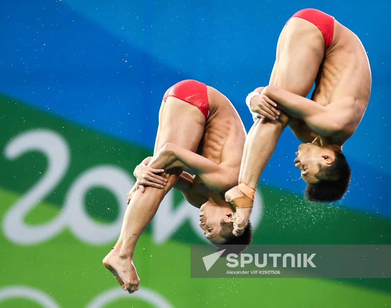 2016 Summer Olympics. Synchronized diving. Men. 10m platform