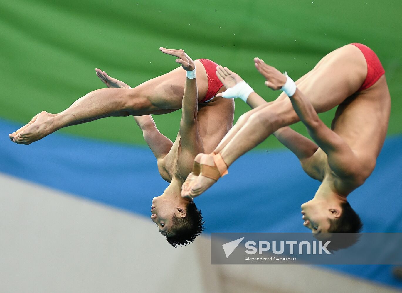 2016 Summer Olympics. Synchronized diving. Men. 10m platform