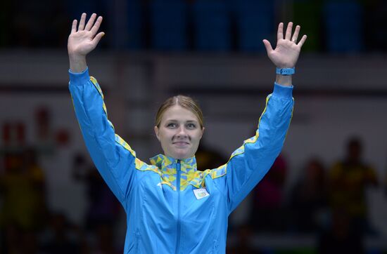 2016 Summer Olympics. Fencing. Women's saber