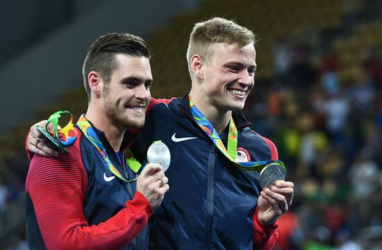 2016 Summer Olympics. Synchronized diving. Men. 10m platform