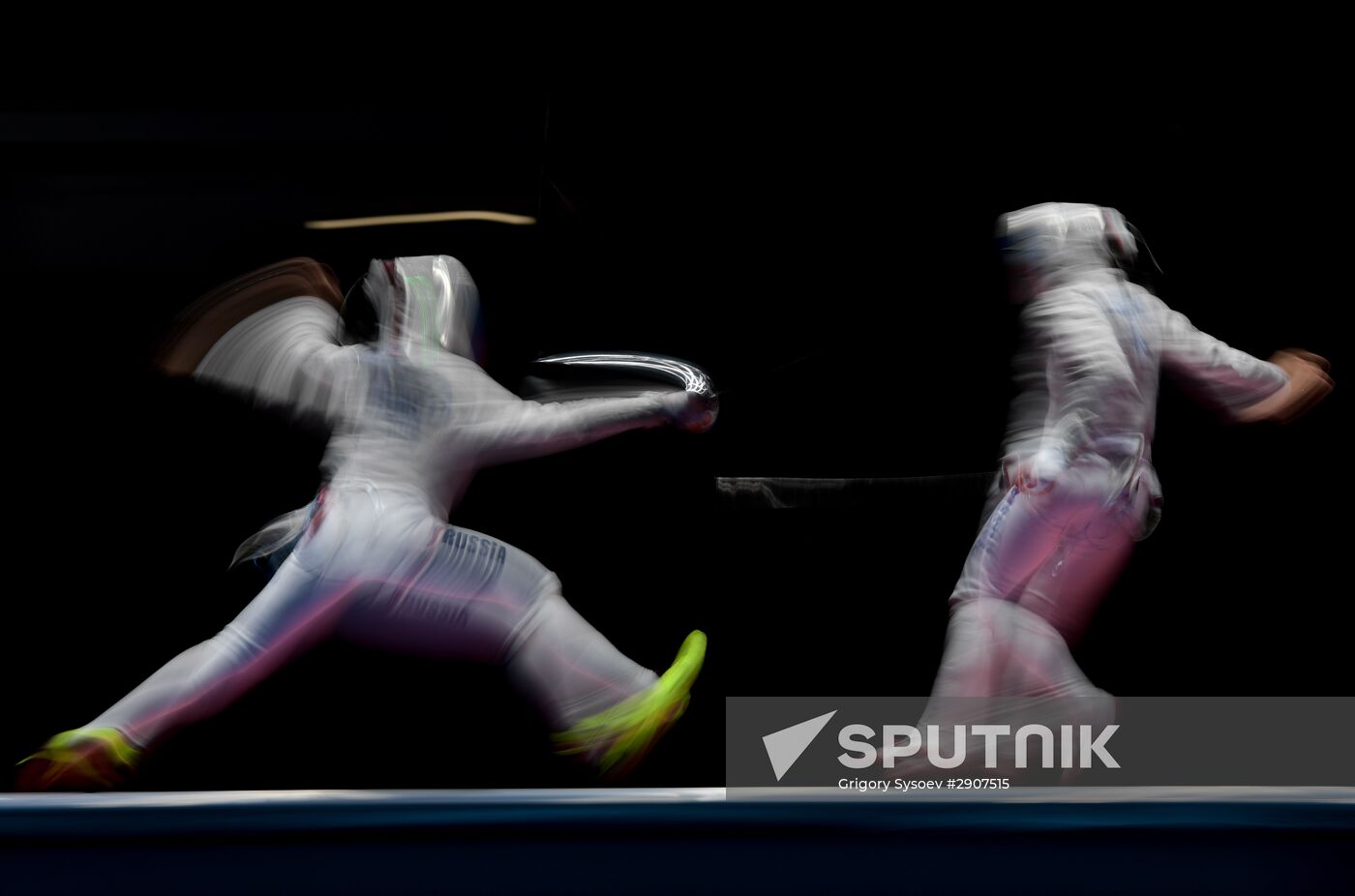 2016 Summer Olympics. Fencing. Women's saber