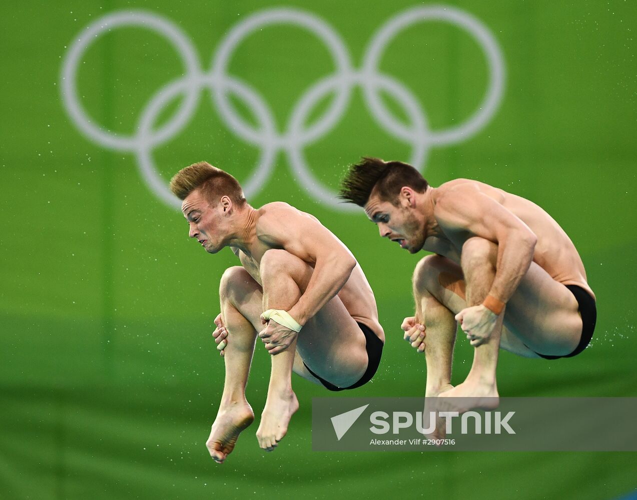 2016 Summer Olympics. Synchronized diving. Men. 10m platform