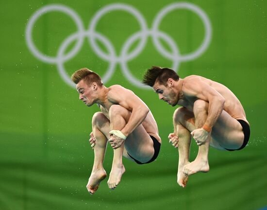 2016 Summer Olympics. Synchronized diving. Men. 10m platform