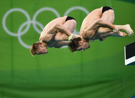 2016 Summer Olympics. Synchronized diving. Men. 10m platform