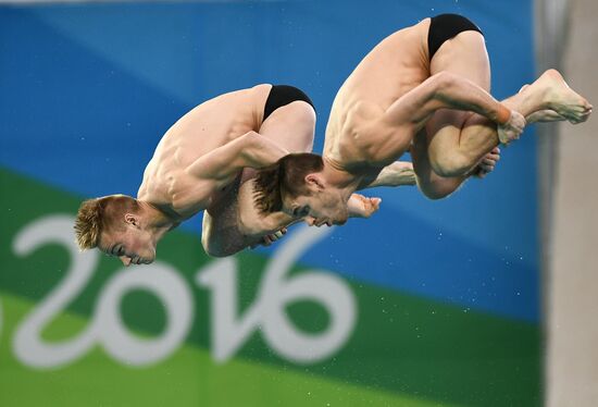 2016 Summer Olympics. Synchronized diving. Men. 10m platform