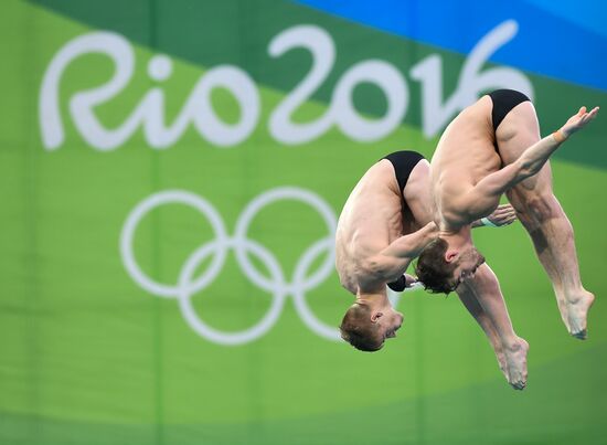 2016 Summer Olympics. Synchronized diving. Men. 10m platform
