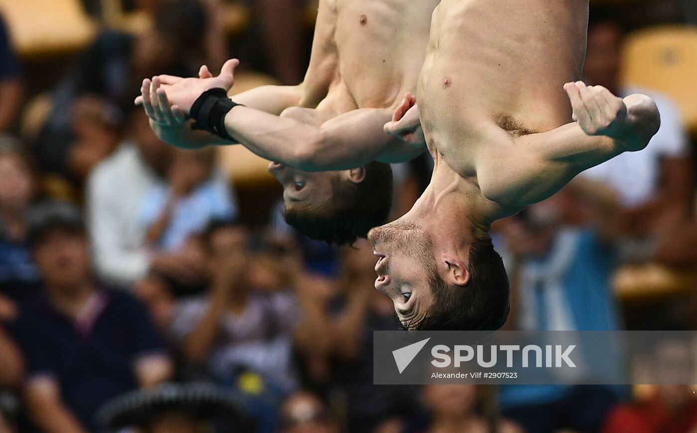 2016 Summer Olympics. Synchronized diving. Men. 10m platform