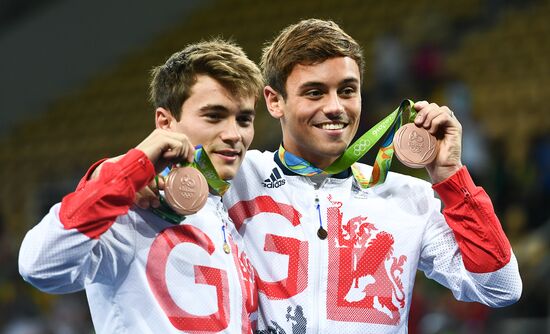 2016 Summer Olympics. Synchronized diving. Men. 10m platform
