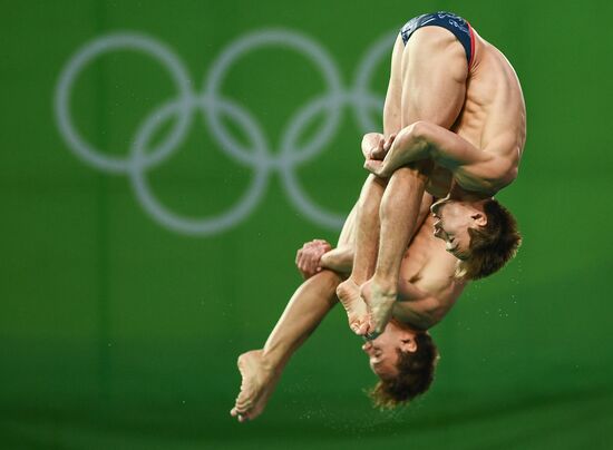 2016 Summer Olympics. Synchronized diving. Men. 10m platform