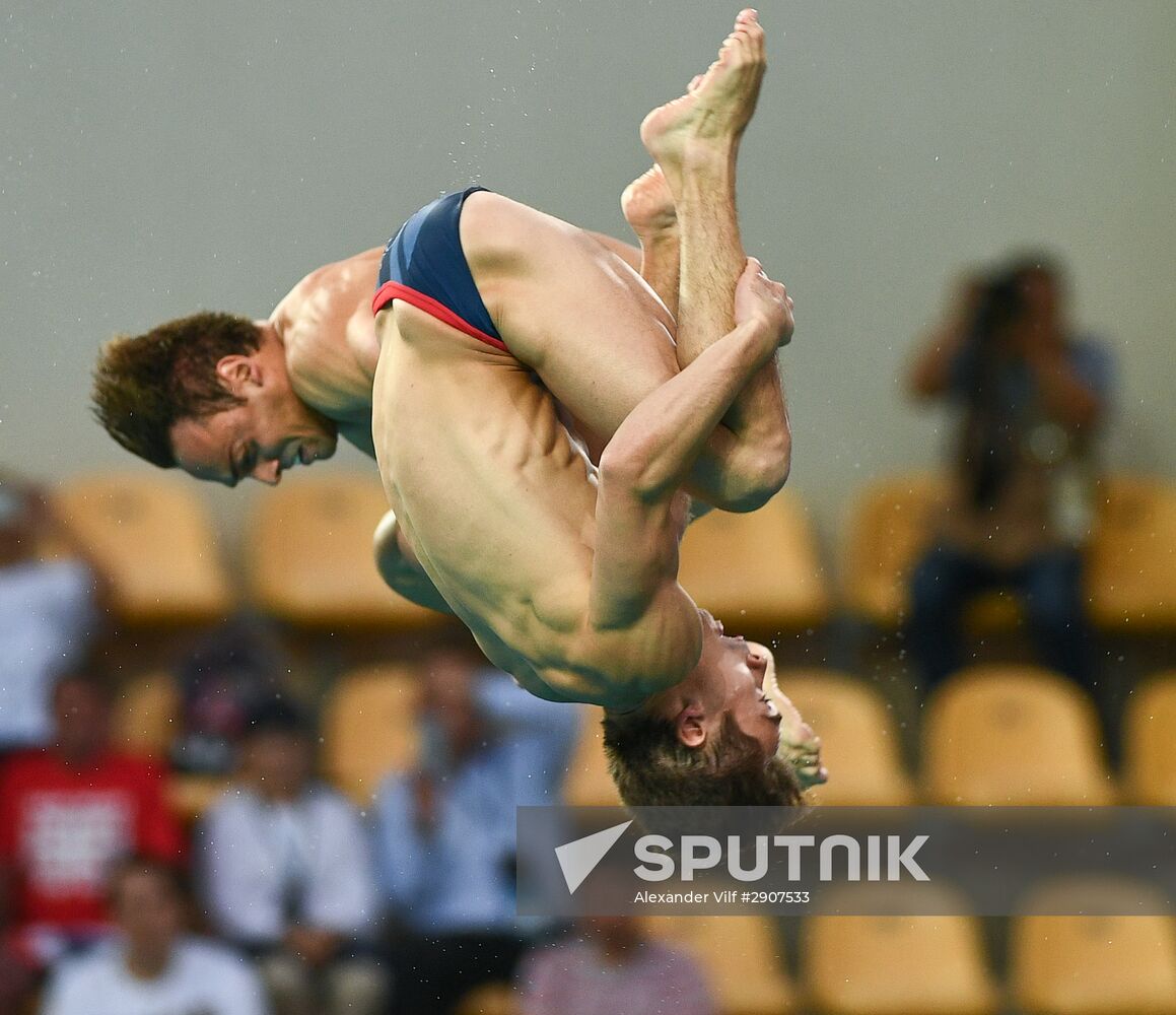 2016 Summer Olympics. Synchronized diving. Men. 10m platform