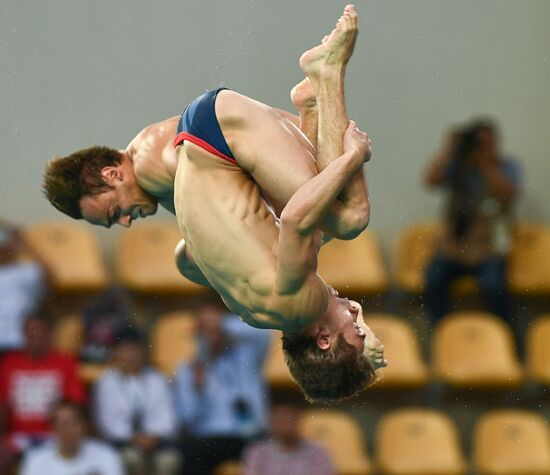 2016 Summer Olympics. Synchronized diving. Men. 10m platform