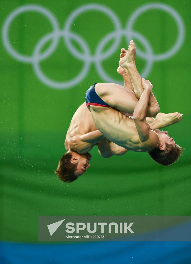 2016 Summer Olympics. Synchronized diving. Men. 10m platform
