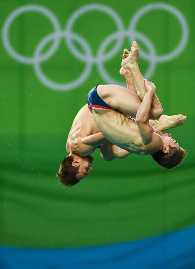 2016 Summer Olympics. Synchronized diving. Men. 10m platform