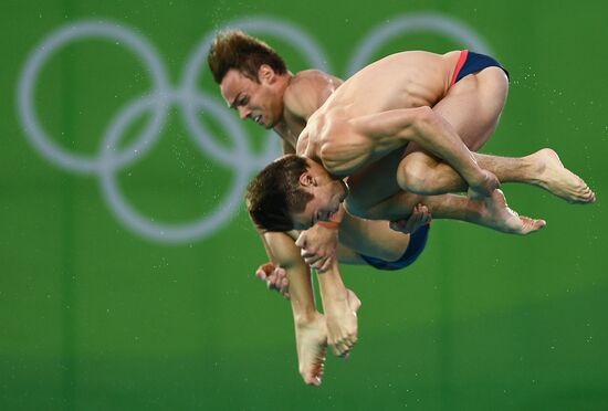 2016 Summer Olympics. Synchronized diving. Men. 10m platform