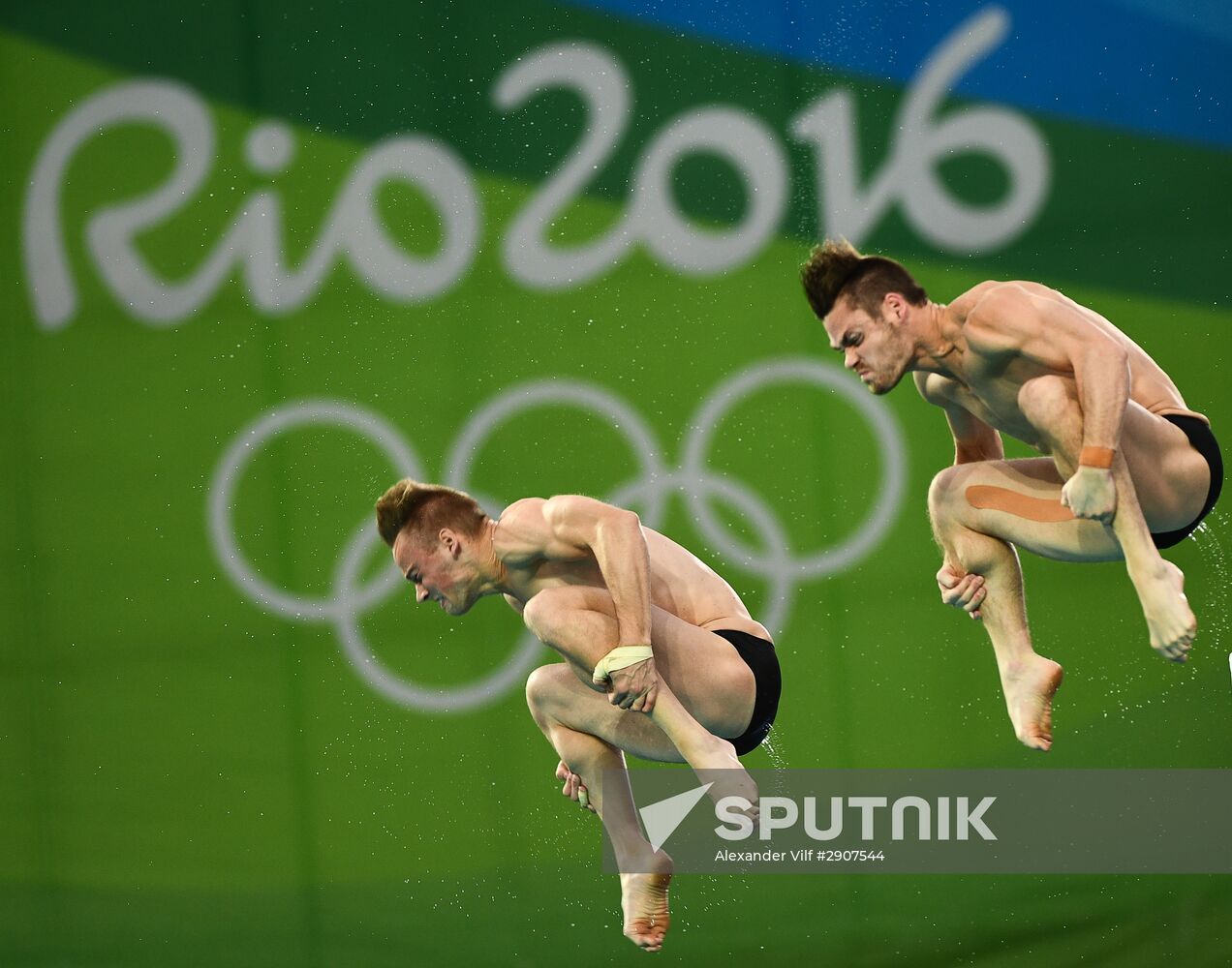 2016 Summer Olympics. Synchronized diving. Men. 10m platform