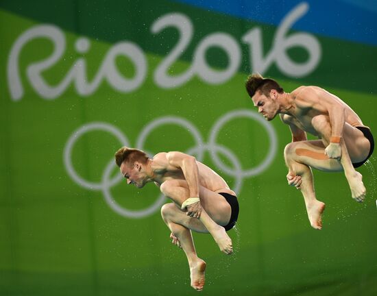 2016 Summer Olympics. Synchronized diving. Men. 10m platform