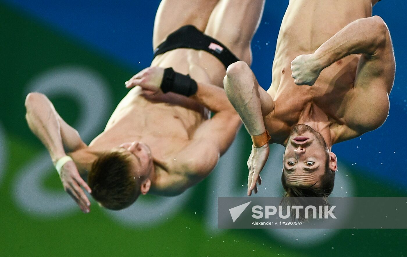 2016 Summer Olympics. Synchronized diving. Men. 10m platform