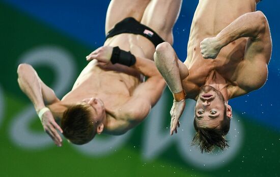 2016 Summer Olympics. Synchronized diving. Men. 10m platform