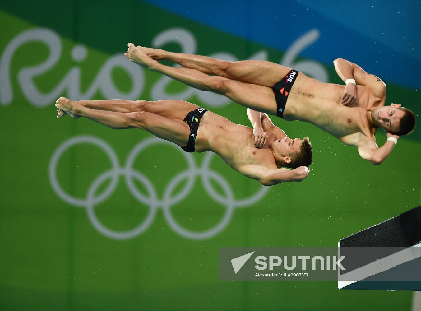 2016 Summer Olympics. Synchronized diving. Men. 10m platform