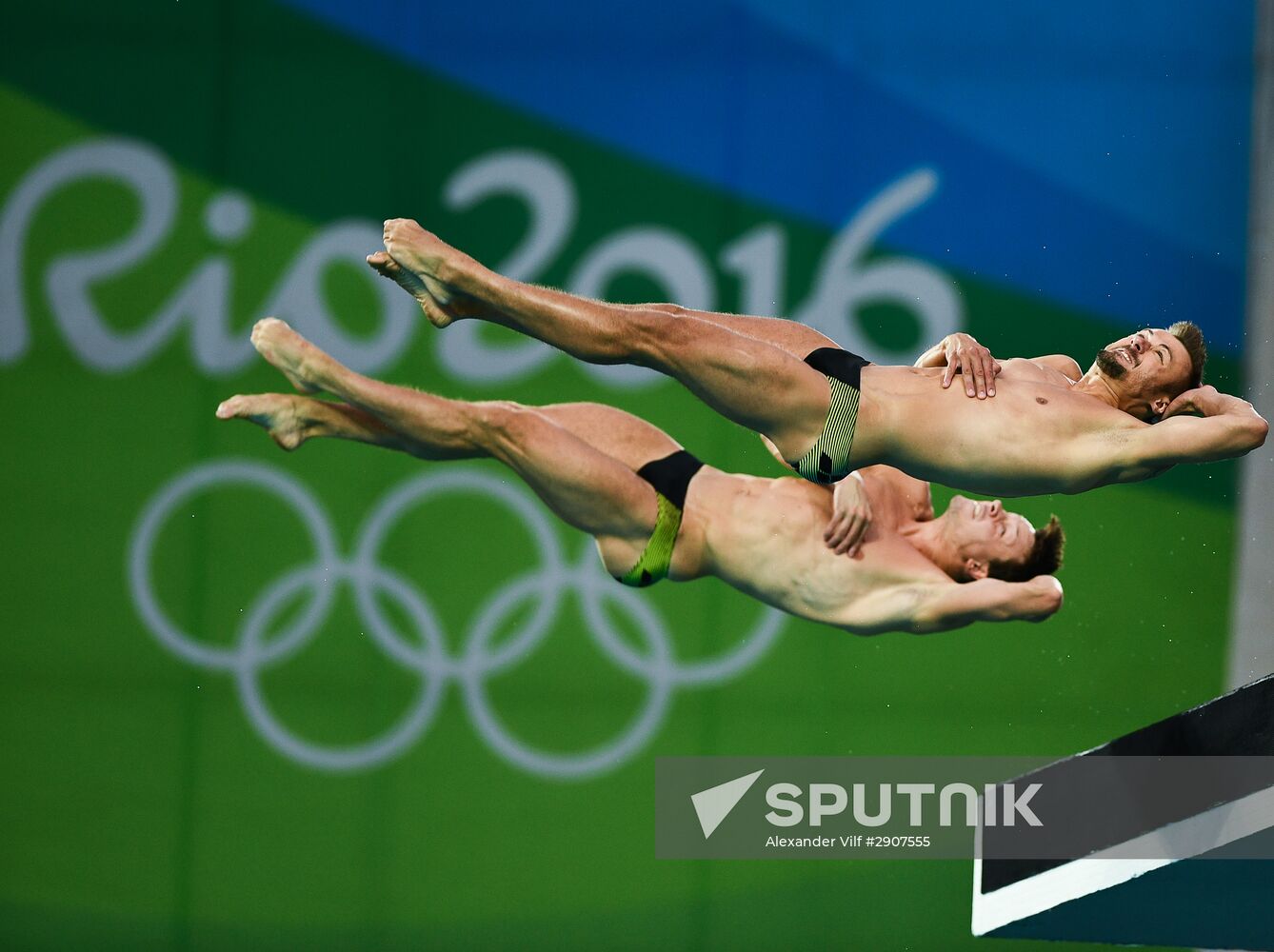 2016 Summer Olympics. Synchronized diving. Men. 10m platform