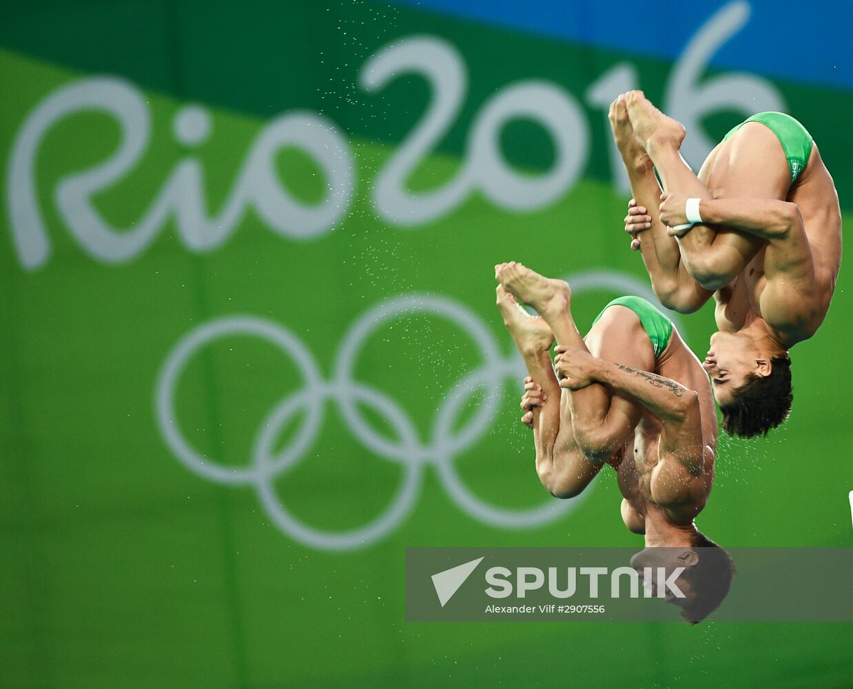 2016 Summer Olympics. Synchronized diving. Men. 10m platform