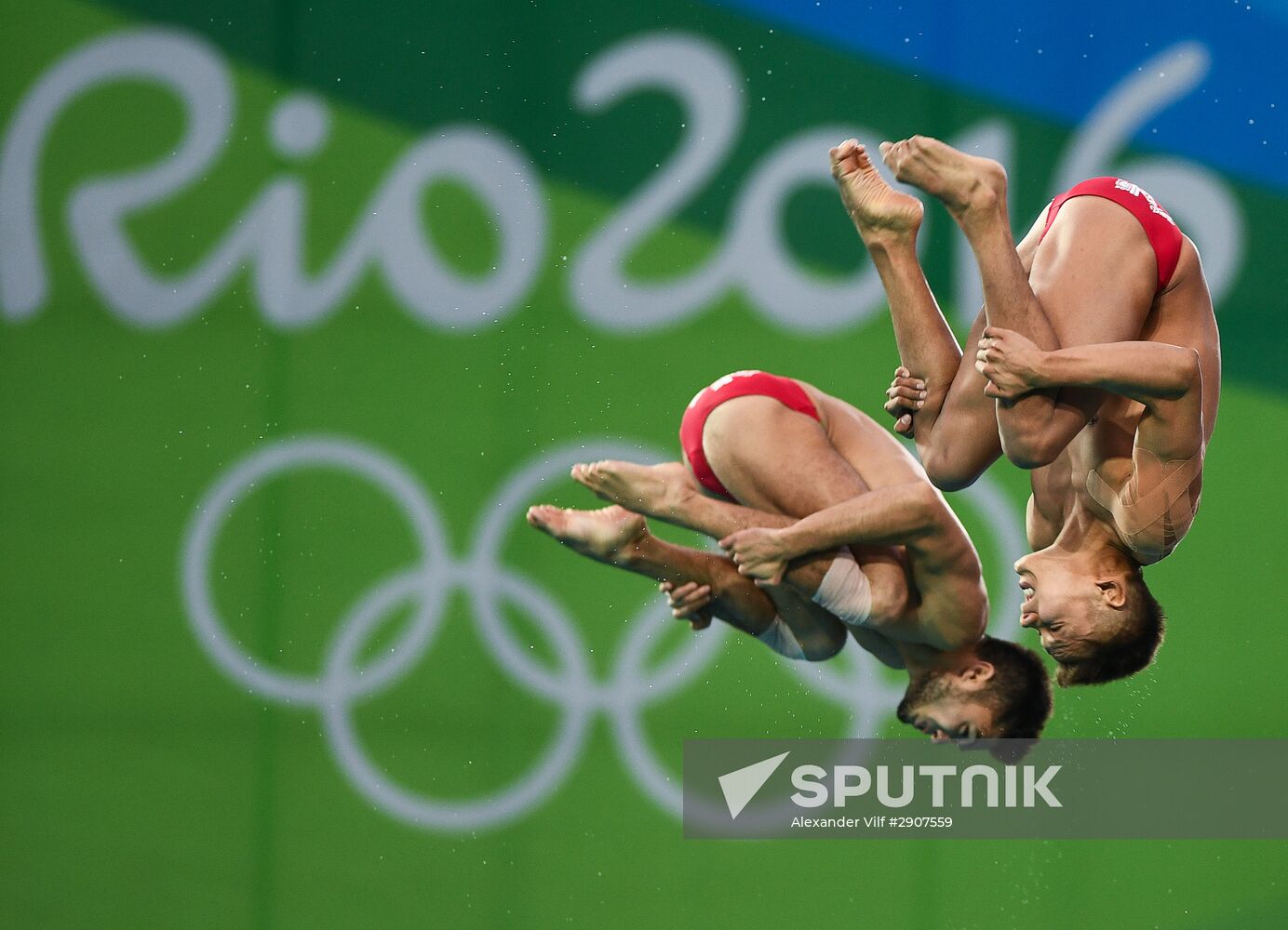 2016 Summer Olympics. Synchronized diving. Men. 10m platform