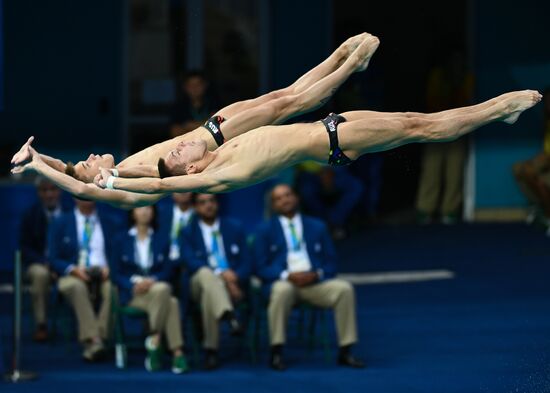 2016 Summer Olympics. Synchronized diving. Men. 10m platform