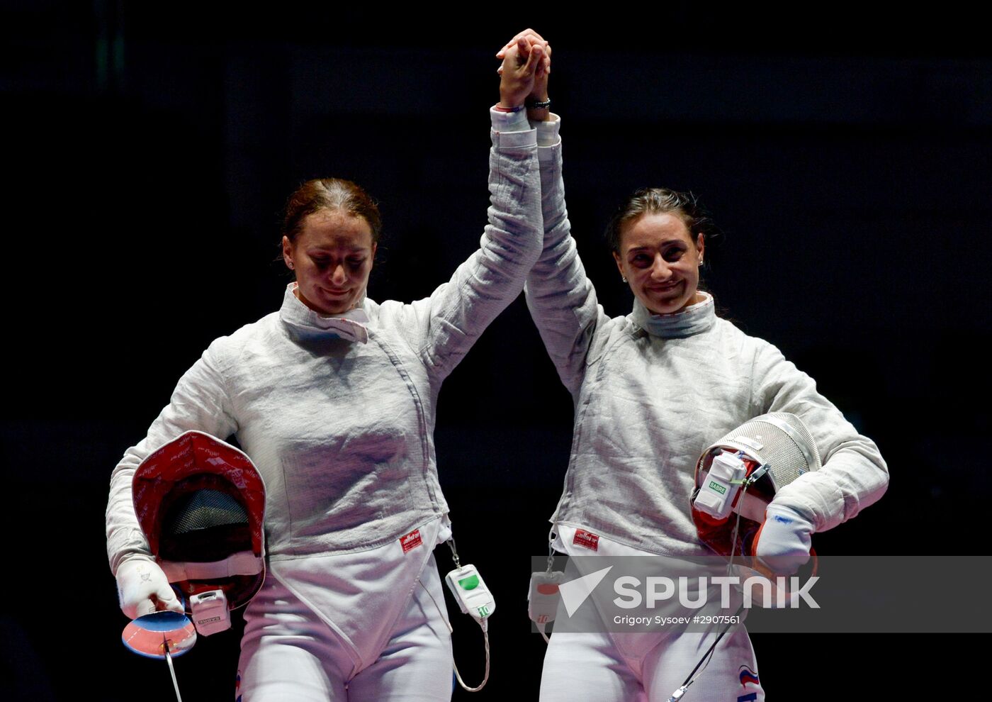 2016 Summer Olympics. Fencing. Women's saber